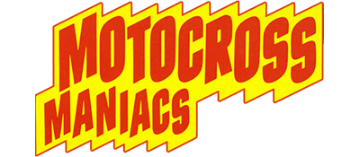 Motocross Maniacs logo for GameBoy